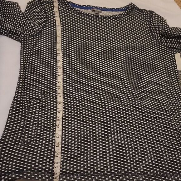 Talbots polka dot blouse size large - Picture 5 of 8